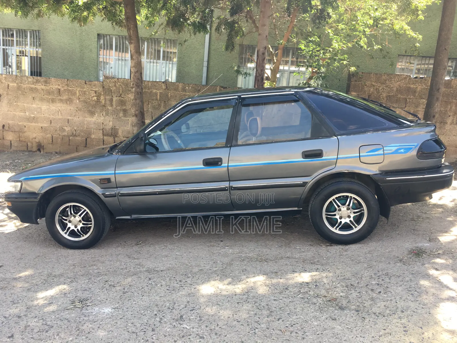 Toyota Corolla Hatchback 1990 Gray