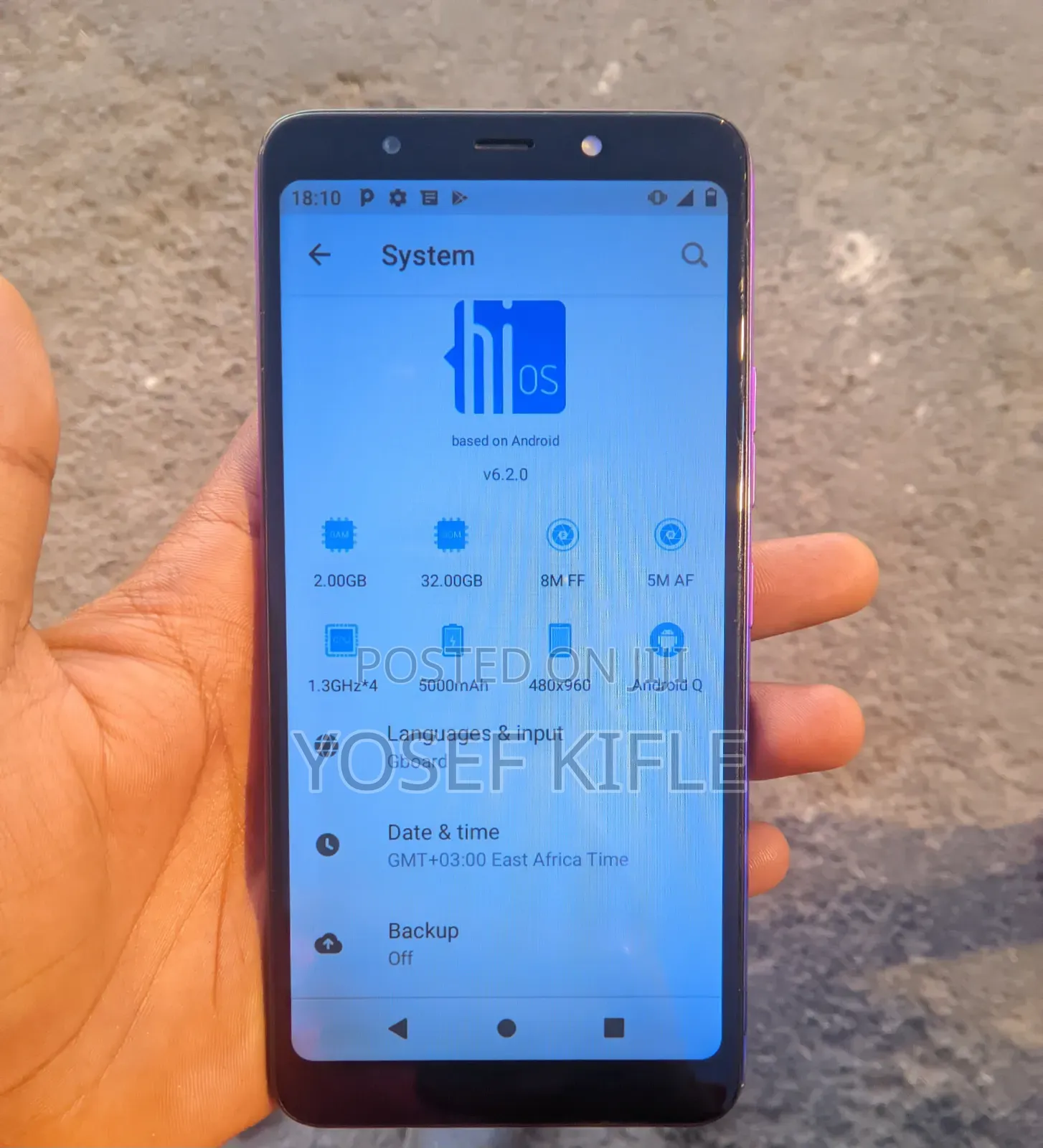 Tecno Pop 4 32 GB Blue