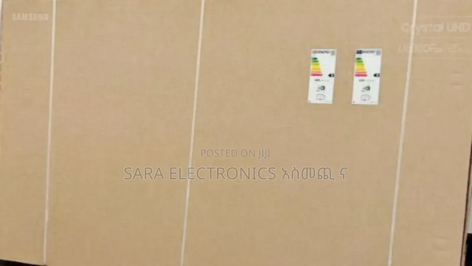 Samsung 85" Crustal Uhd Smart Tv ◆10year Warranty ■ ከነፃ ትራንስፖርት ጋር