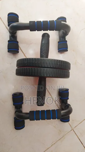 Push Up Stand and Abs Roller