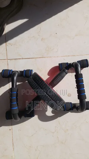 Push Up Stand and Abs Roller