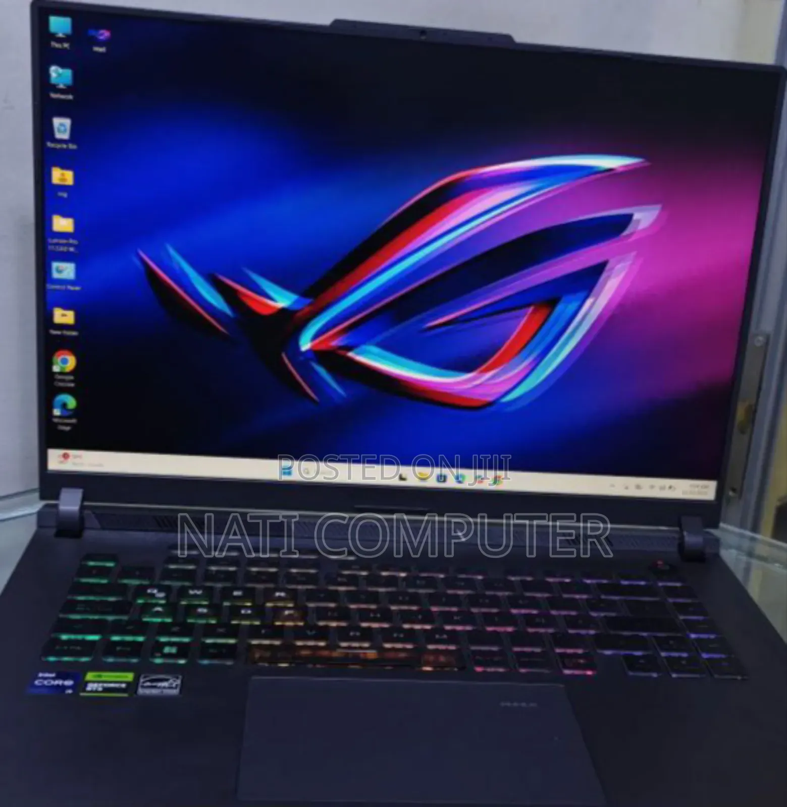 New Laptop Asus ROG Strix G16 G614 16GB Intel Core I9 SSD 1T