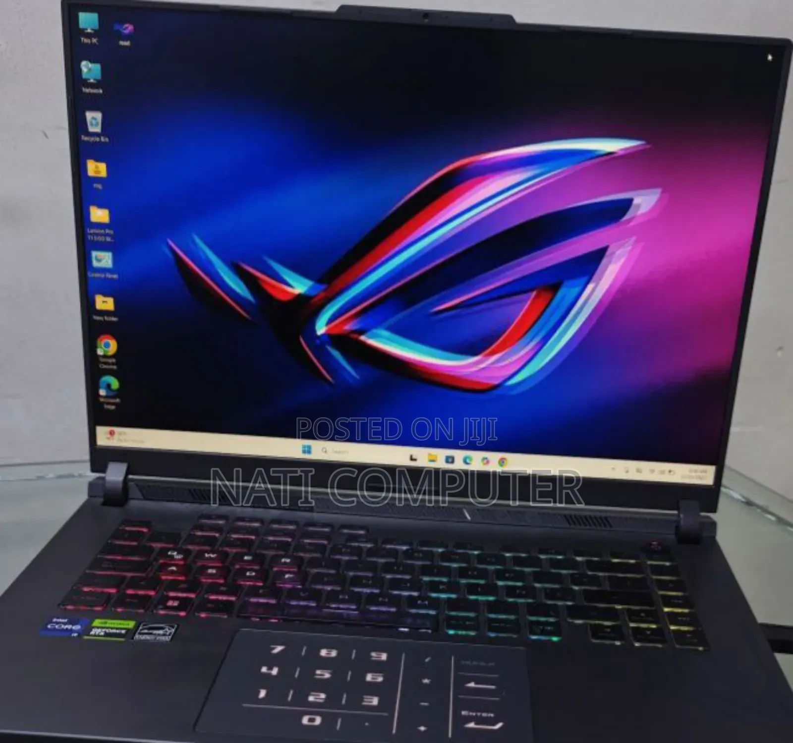 New Laptop Asus ROG Strix G16 G614 16GB Intel Core I9 SSD 1T