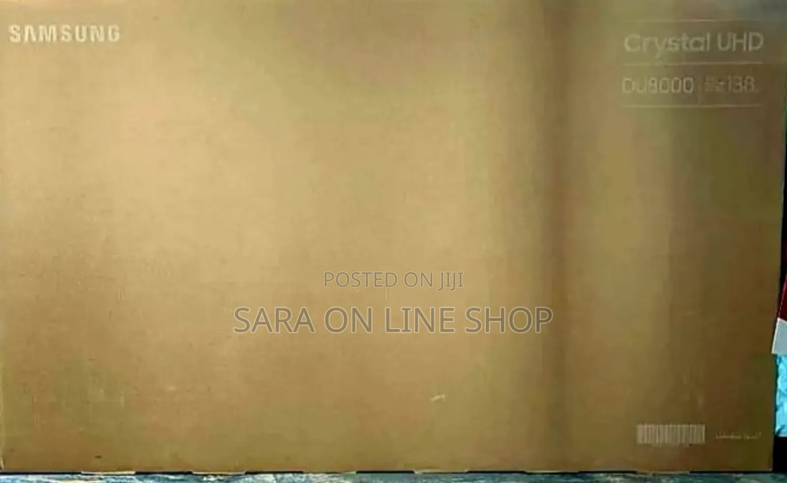 □Samsung 55" Crustal Uhd Smart Tv ◆10year Warranty ■ Free Delivery
