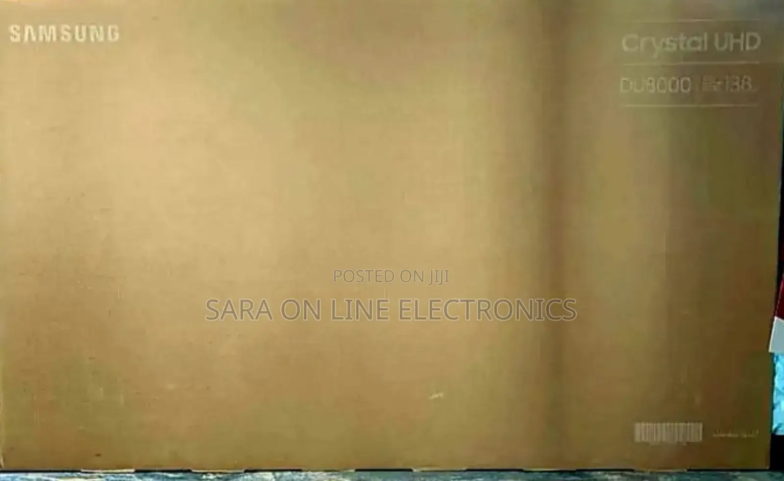 □Samsung 55" Crustal Uhd Smart Tv ◆10year Warranty ■ Free Delivery