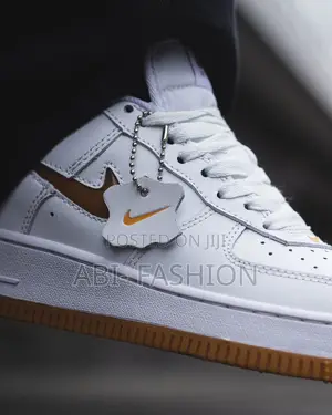 Nike Air Force University Gold Shoes