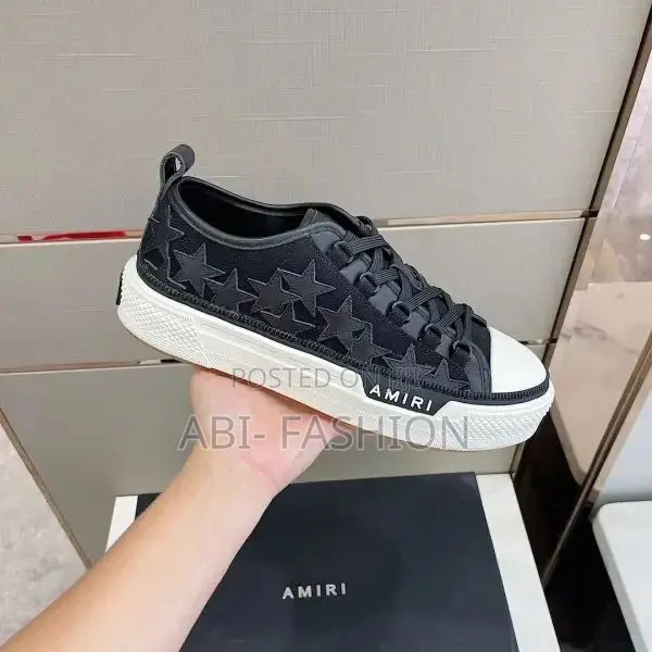 Amiri Full Black Stars Low Original Shoe