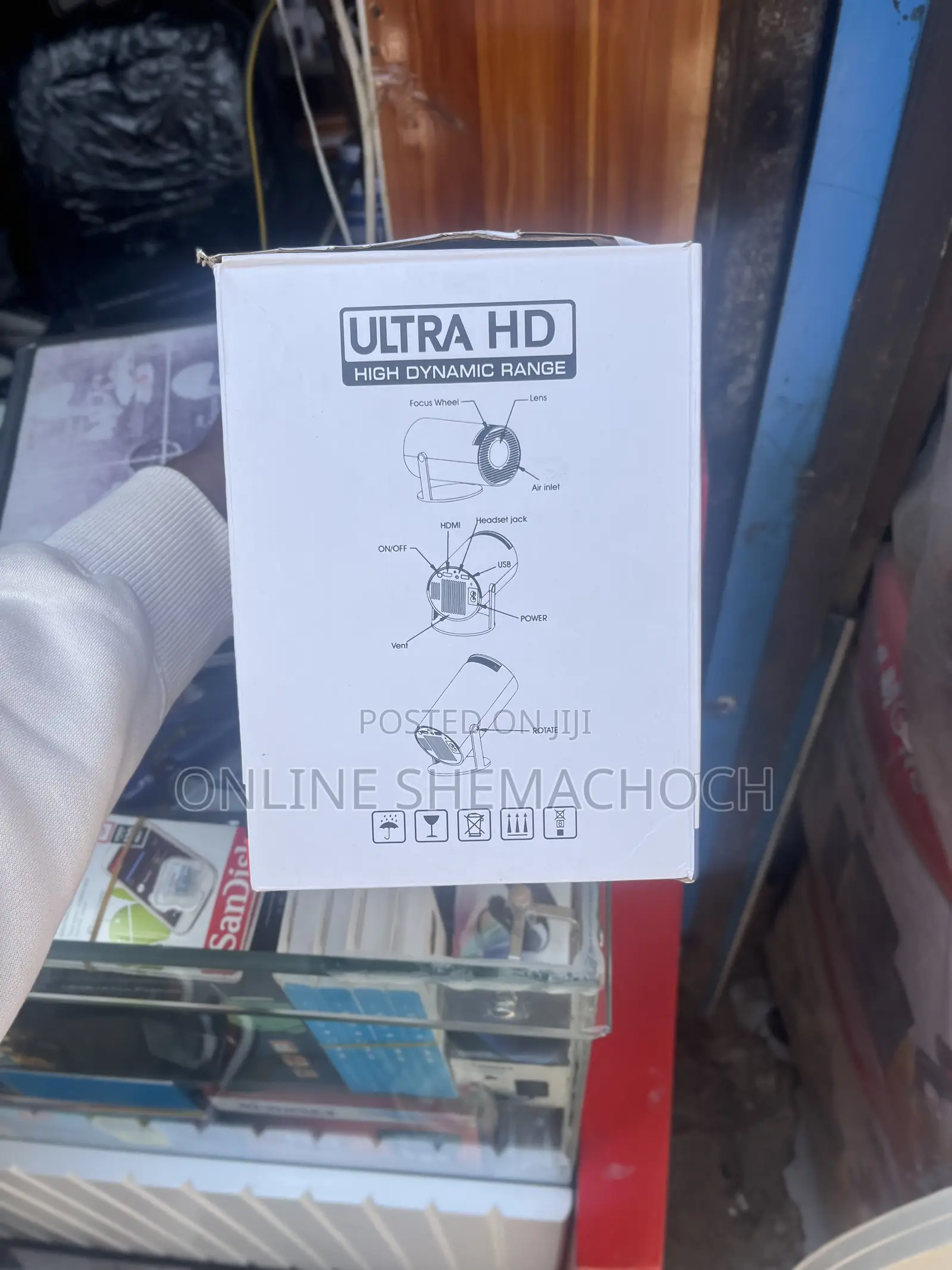 Game Projector 2 in 1 Professional Chip