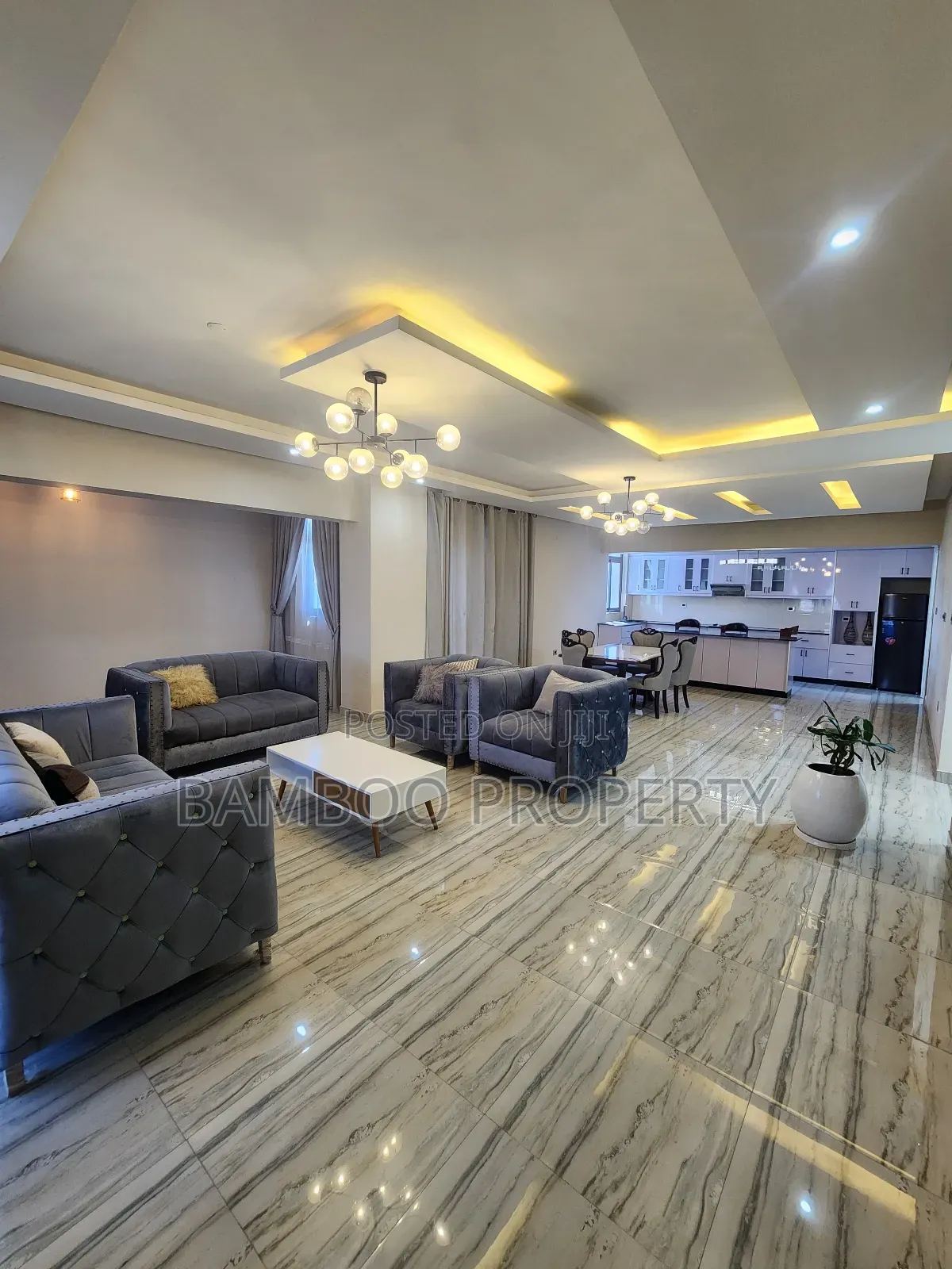 Furnished 3bdrm Apartment in Bole for rent