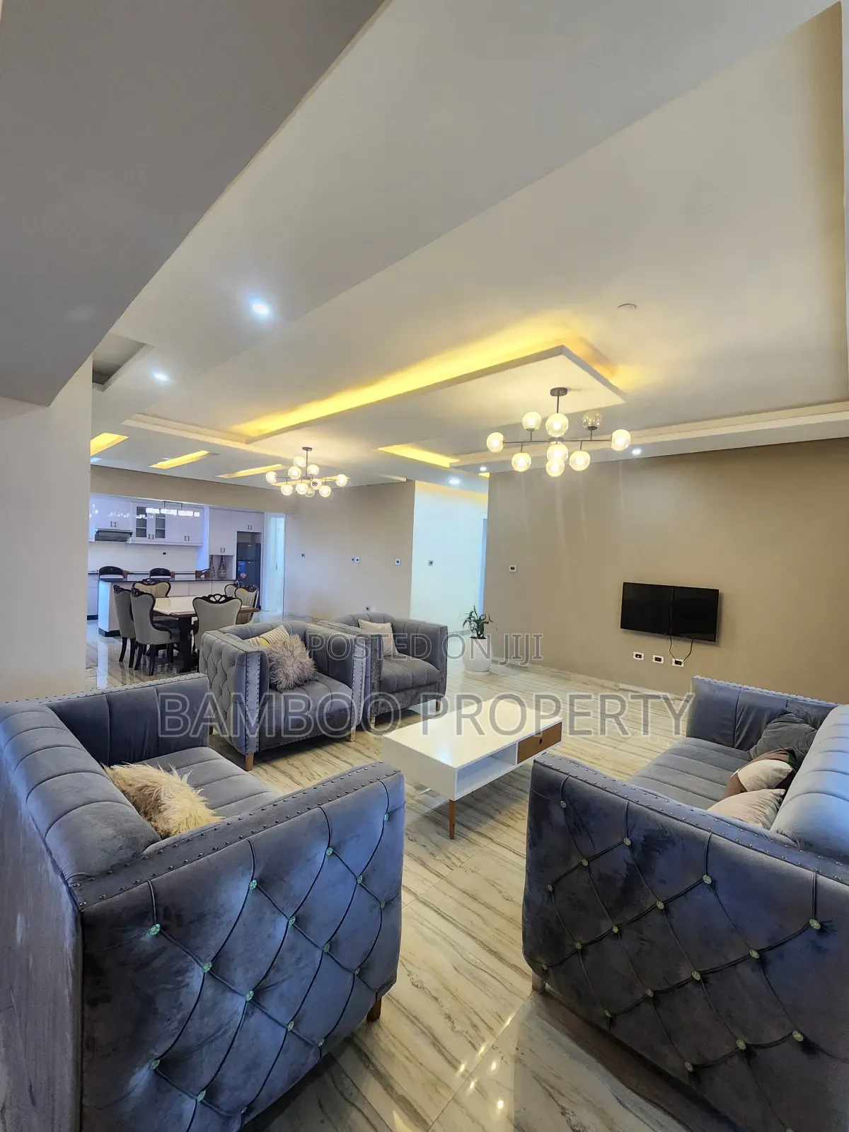 Furnished 3bdrm Apartment in Bole for rent
