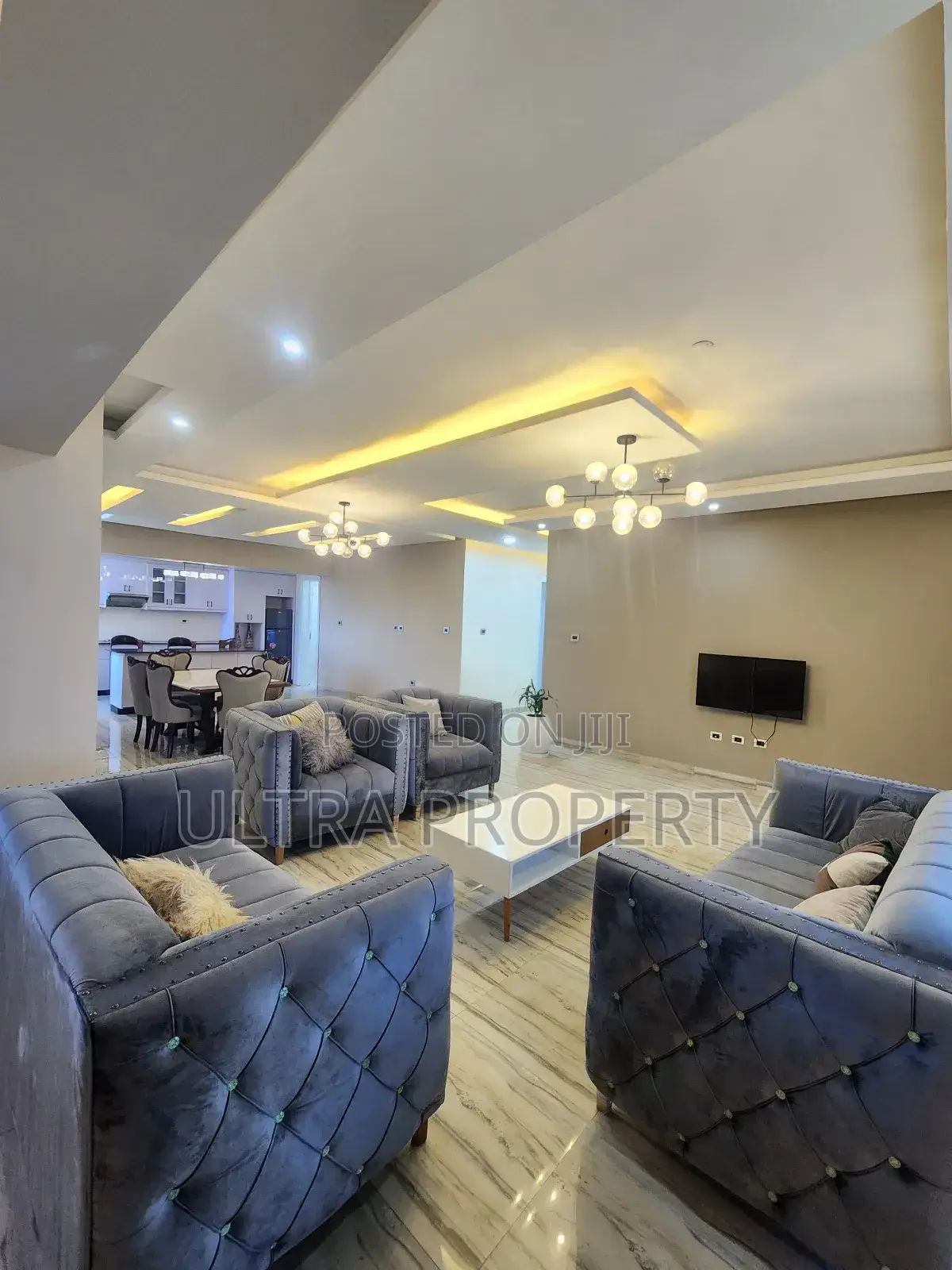 Furnished 3bdrm Apartment in Bole for rent