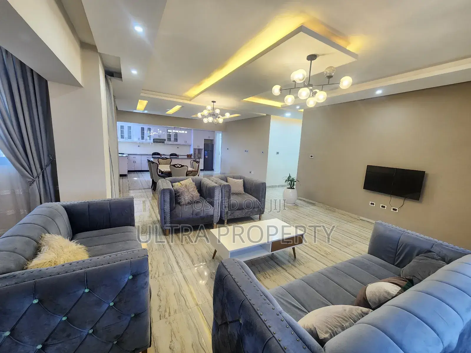 Furnished 3bdrm Apartment in Bole for rent