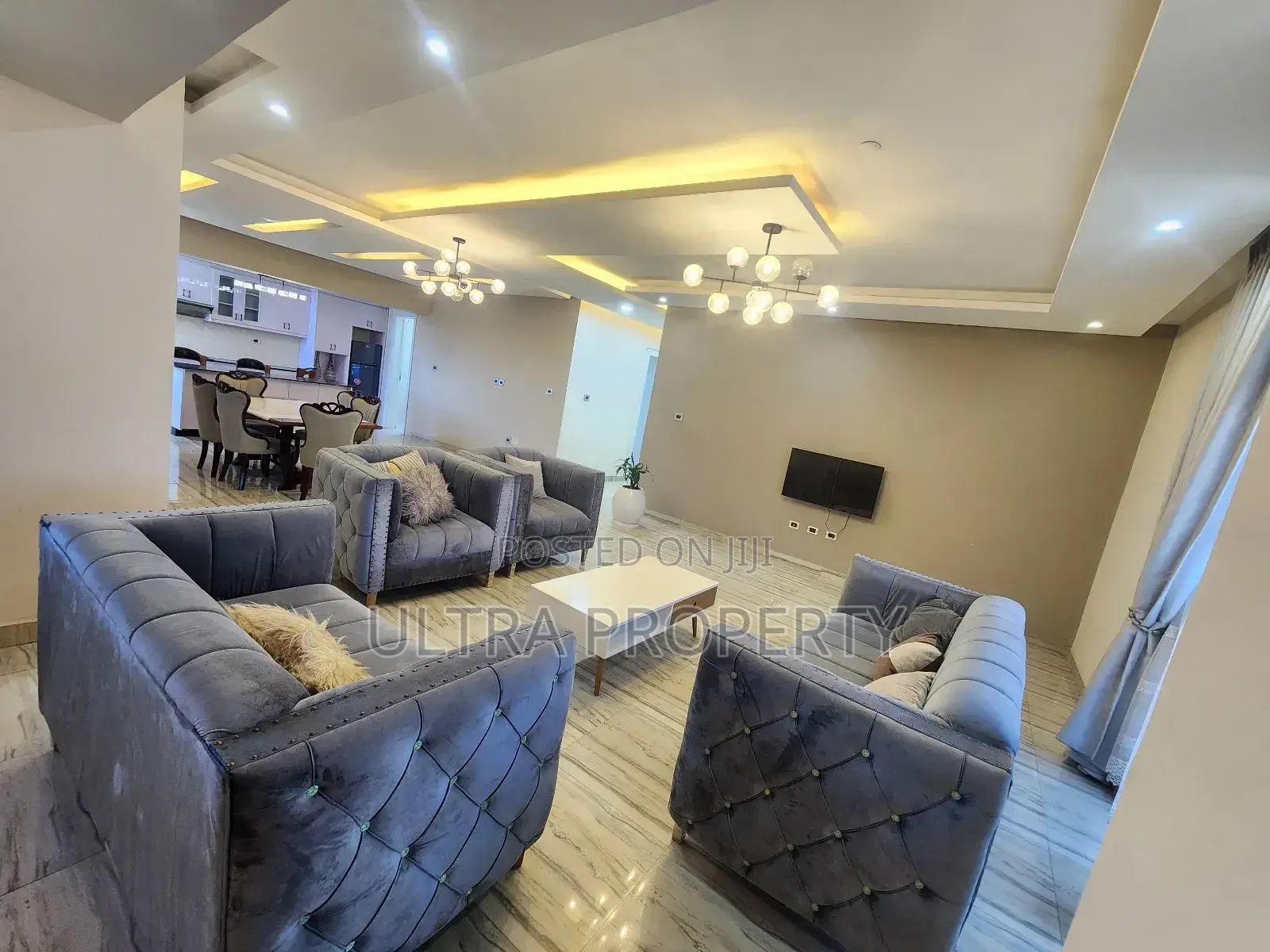 Furnished 3bdrm Apartment in Bole for rent
