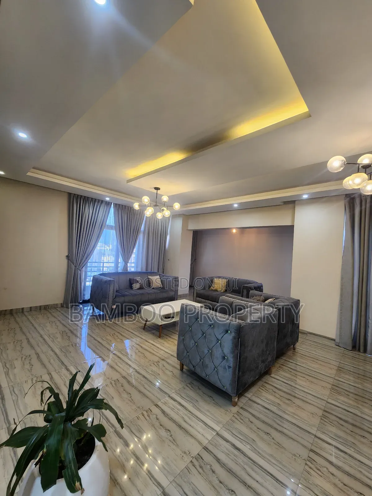 Furnished 3bdrm Apartment in Bole for rent