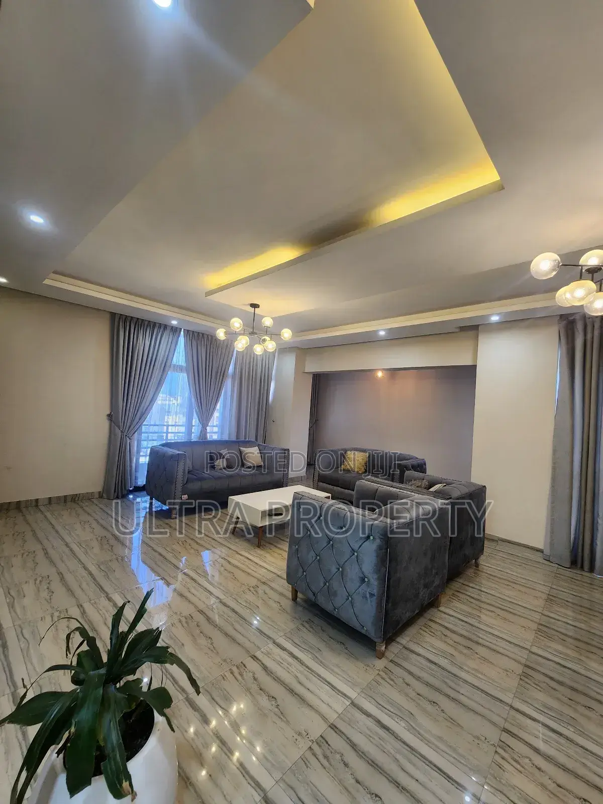 Furnished 3bdrm Apartment in Bole for rent