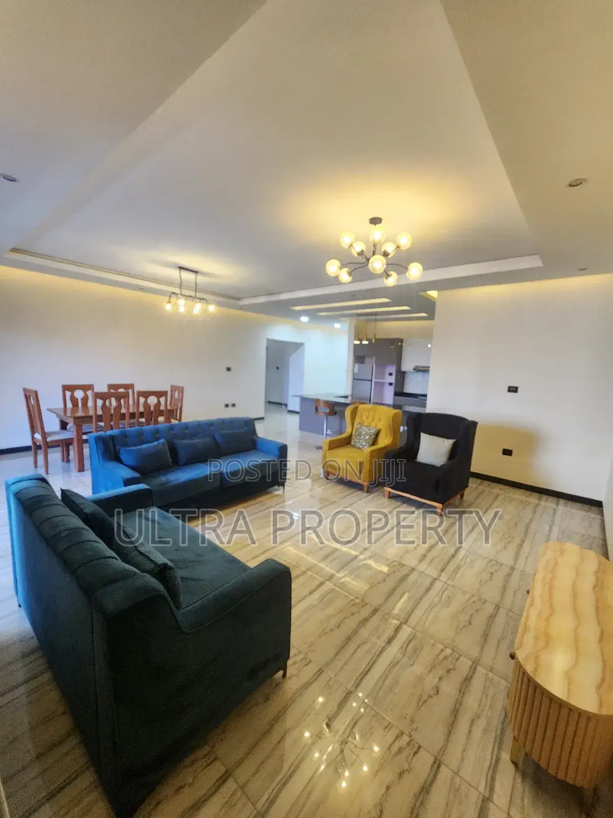 Furnished 3bdrm Apartment in Bole for rent