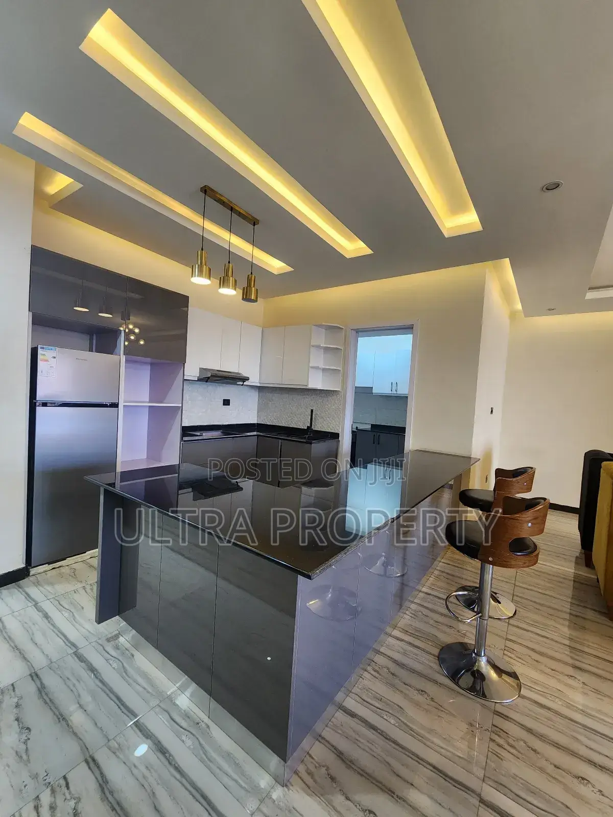 Furnished 3bdrm Apartment in Bole for rent