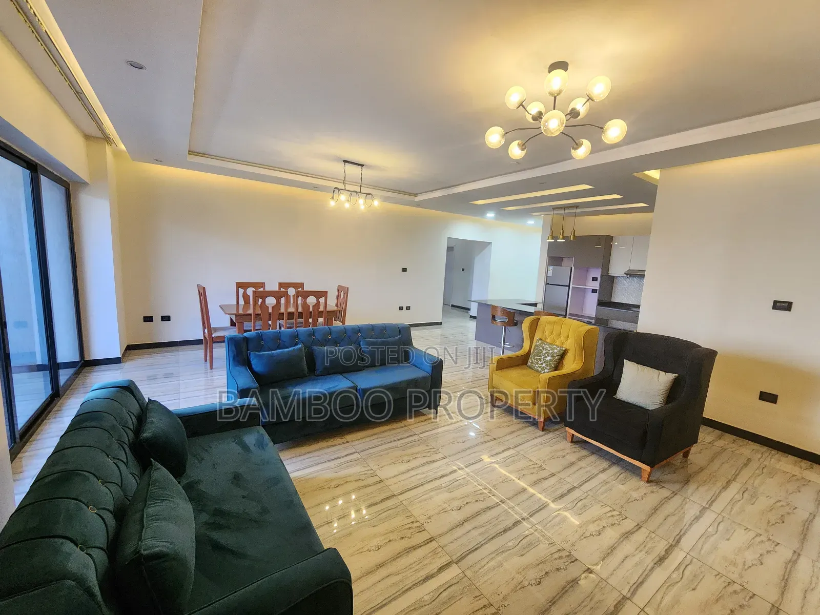 Furnished 3bdrm Apartment in Bole for rent