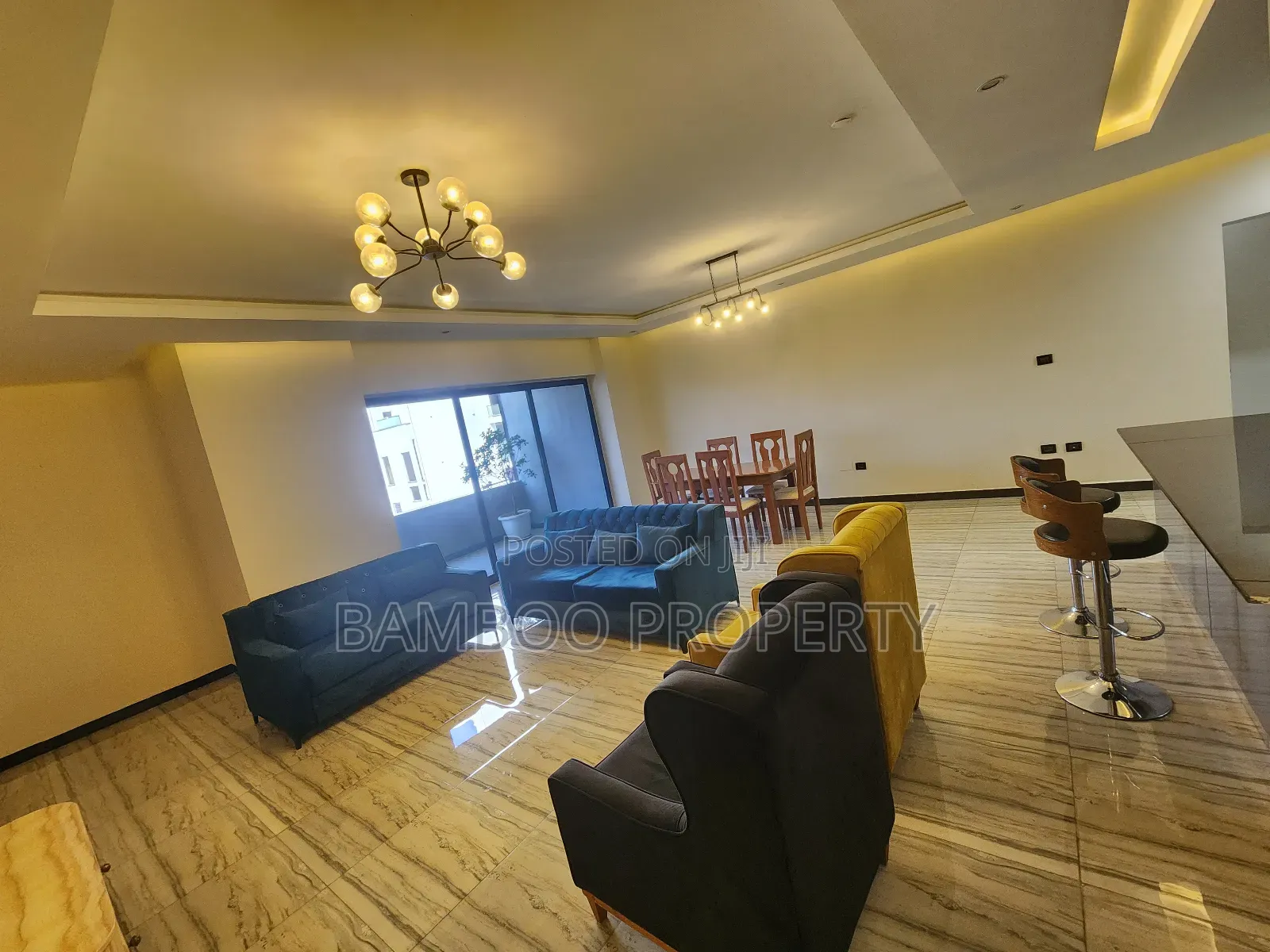 Furnished 3bdrm Apartment in Bole for rent