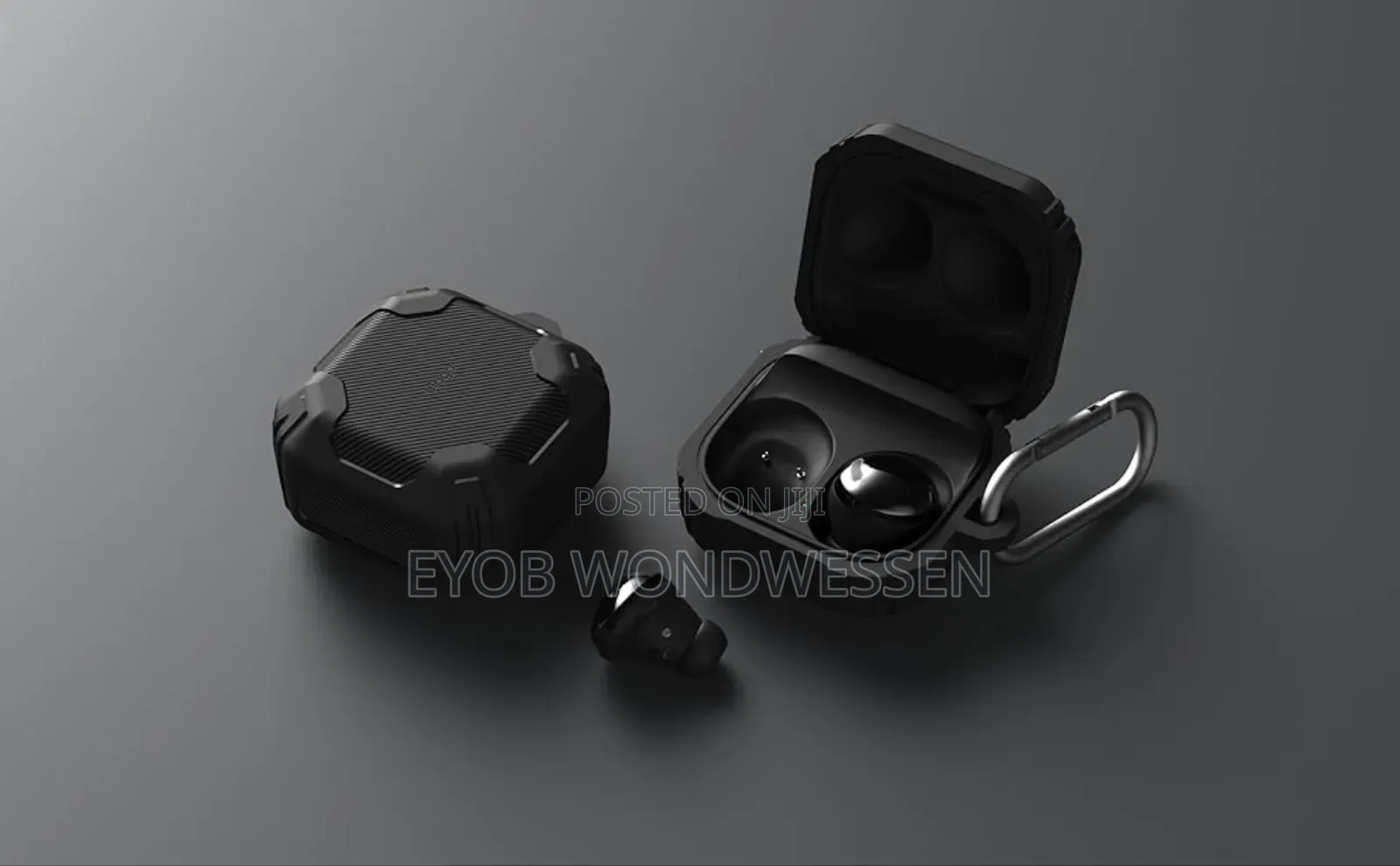 Samsung Galaxy Bud Fe With Original Elango Armor Case