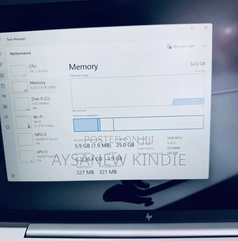 New Laptop HP EliteBook 640 G11 32GB Intel Core Ultra 7 SSD 512GB