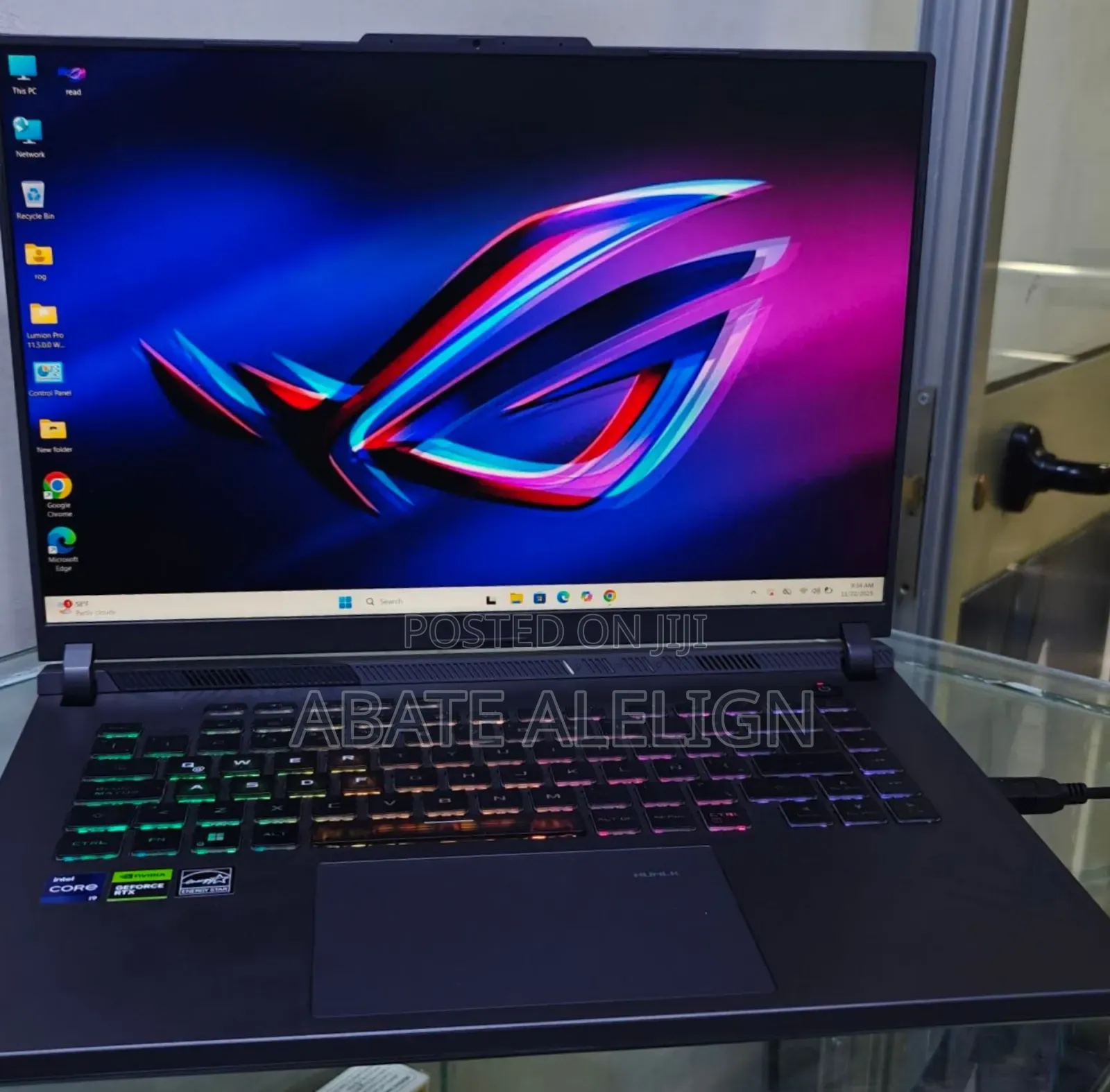 New Laptop Asus ROG Strix G15 16GB Intel Core I9 SSD 1T