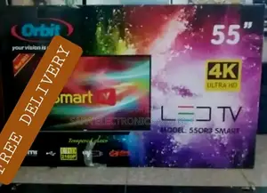 ♤■Orbit 55" Uhd Smart Tv ◆ 10year Warranty ■ Free Delivery