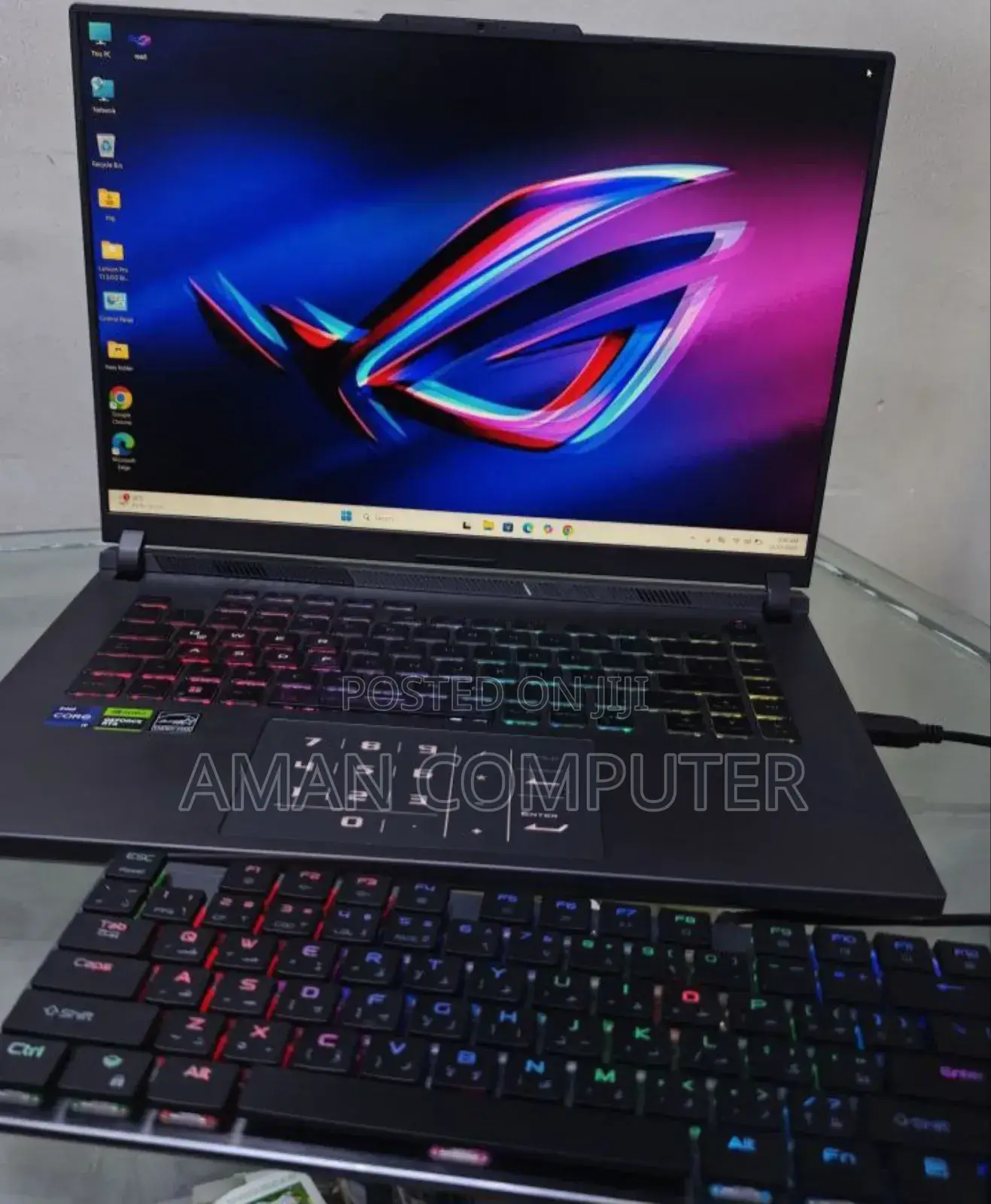 New Laptop Asus ROG Strix G16 G614 16GB Intel Core I9 SSD 1T