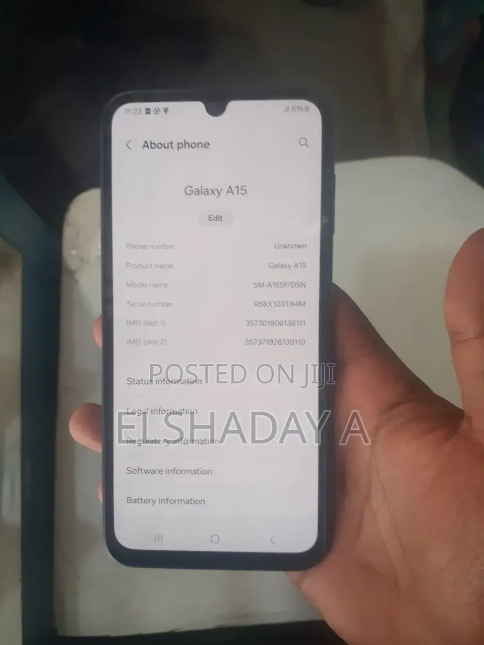 Samsung Galaxy A15 128 GB Blue