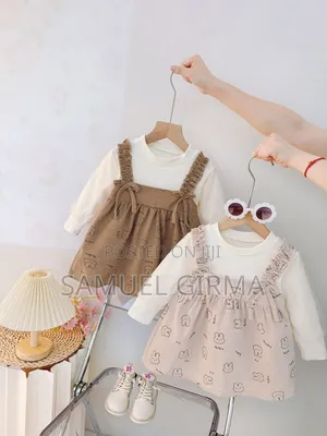 Photo - Mk- 0707 Babygirl Spring Dresses Size: 1-4 Years