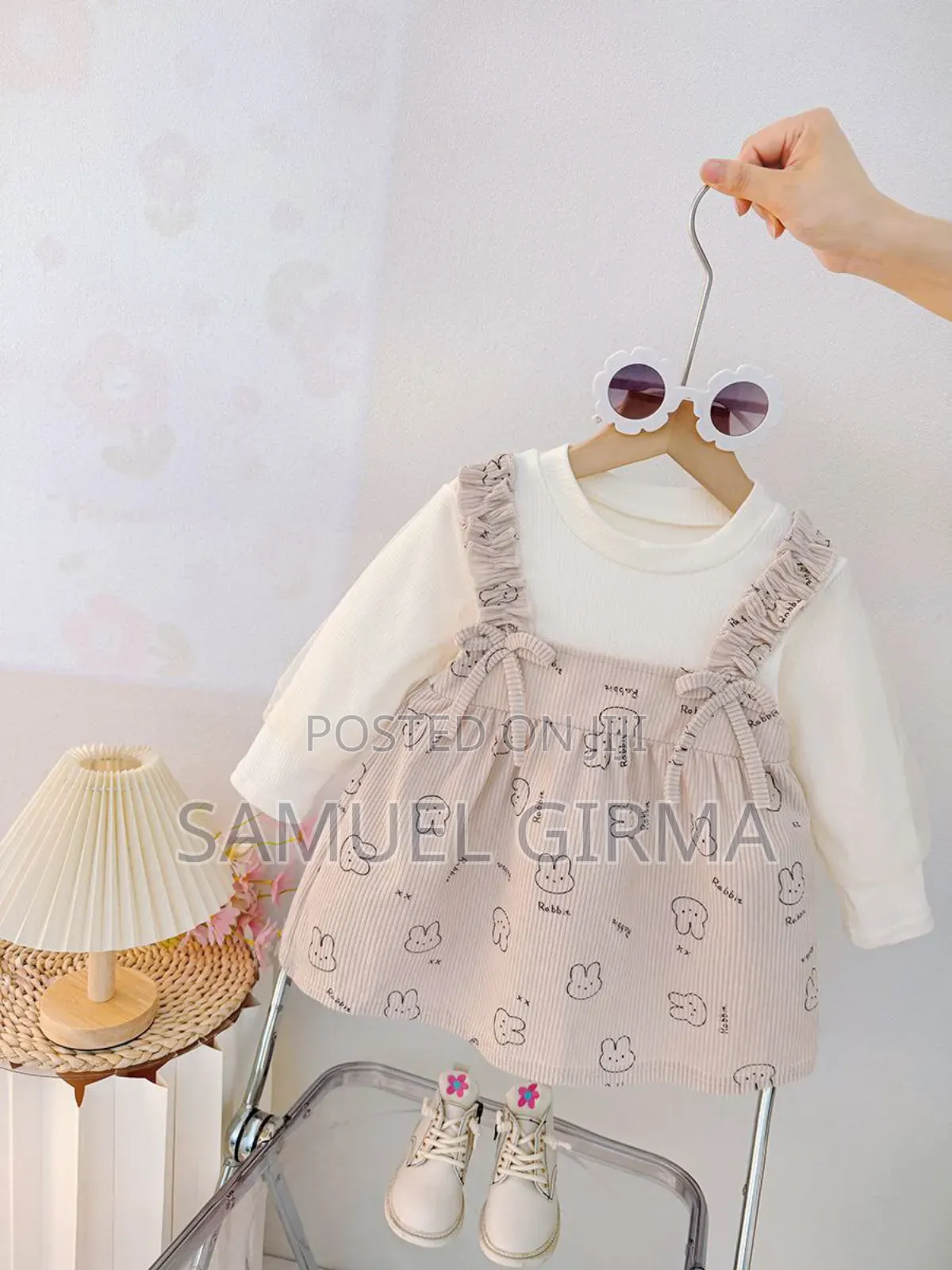 Mk- 0707 Babygirl Spring Dresses Size: 1-4 Years