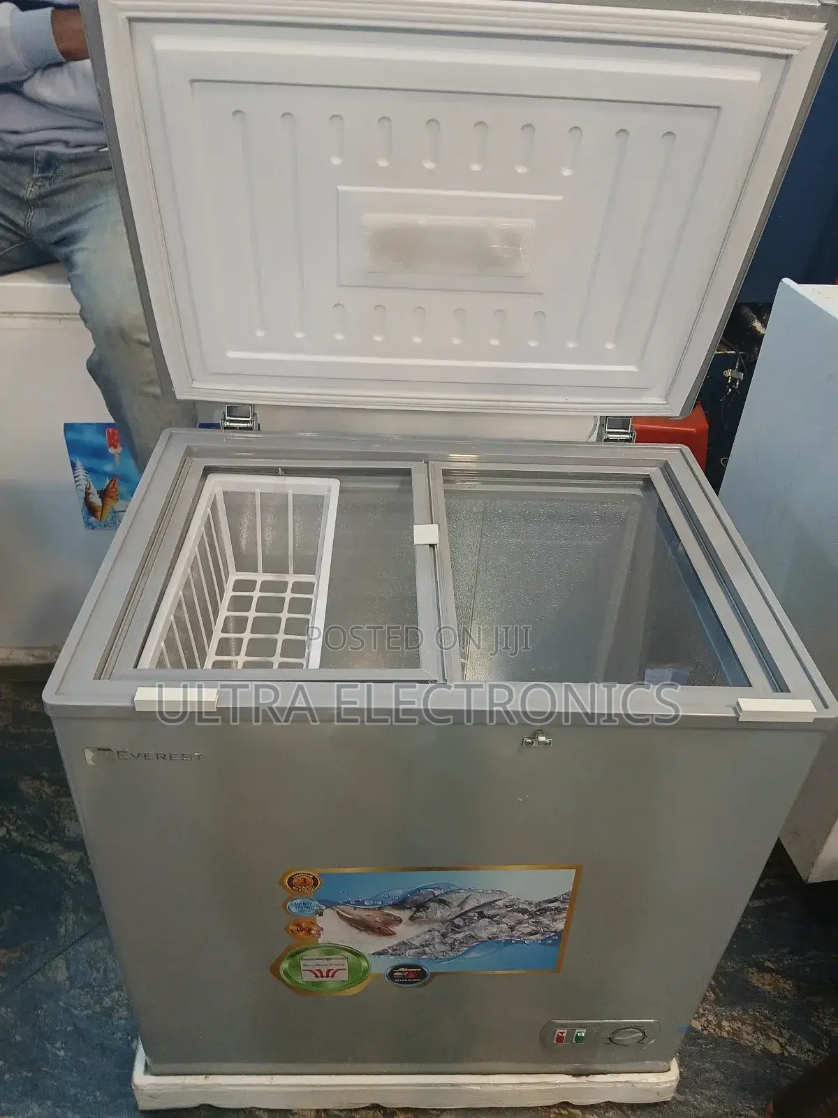 Everest Chest Freezer Model:Ecr 230 Voltage:220v-240v