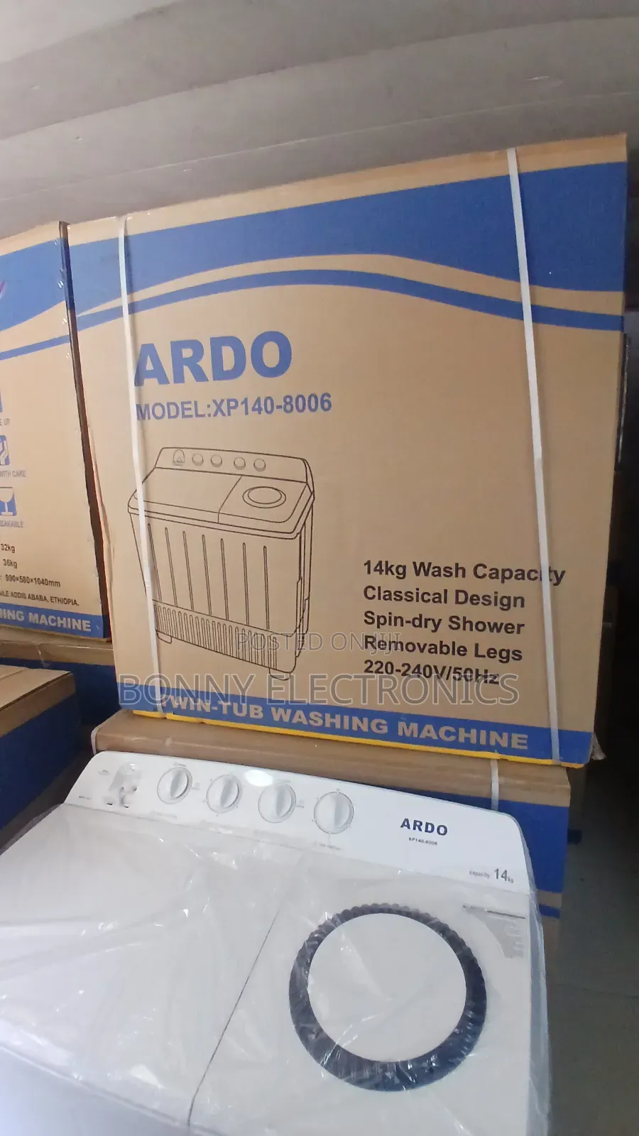 Ardo 14kg Washing Machine - Brand New