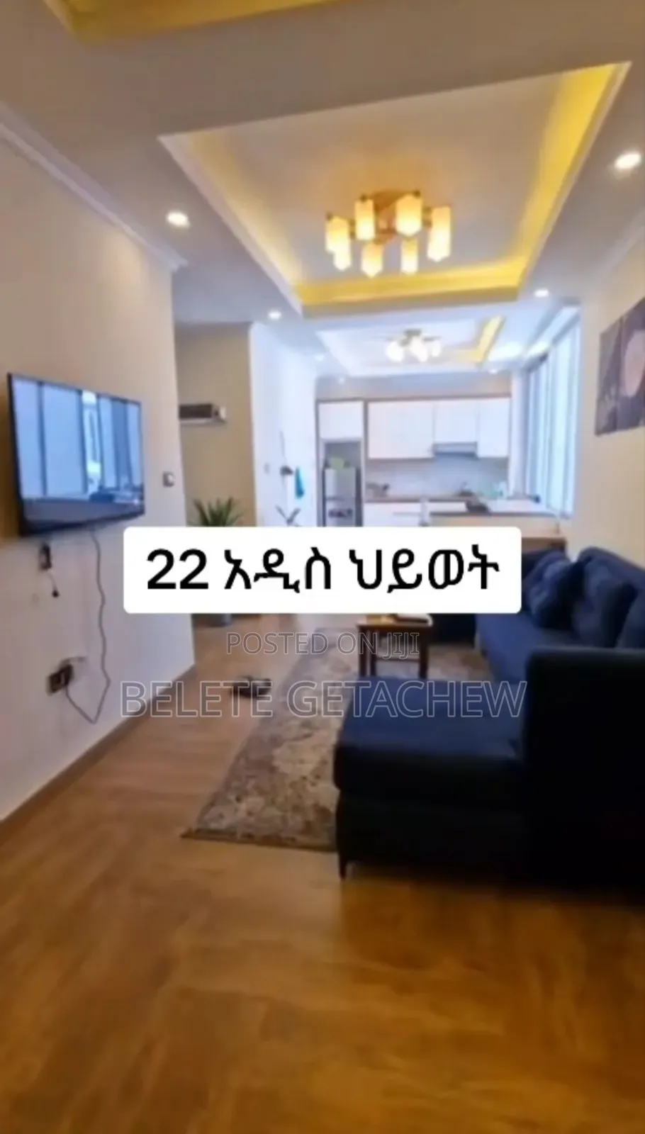 2bdrm Apartment in 22, Addis Hiwot, Bole for sale