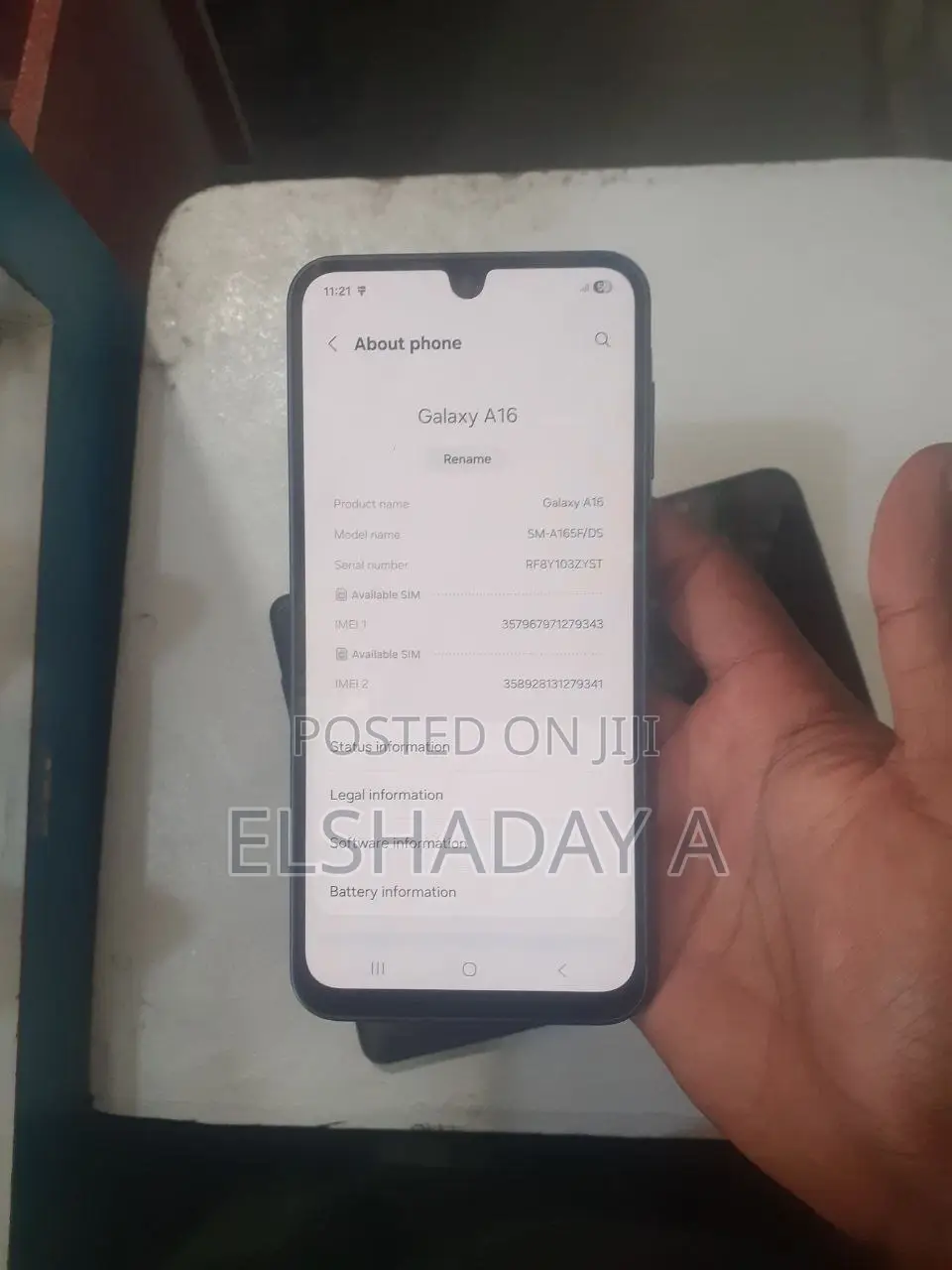 Samsung Galaxy A16 128 GB Gray