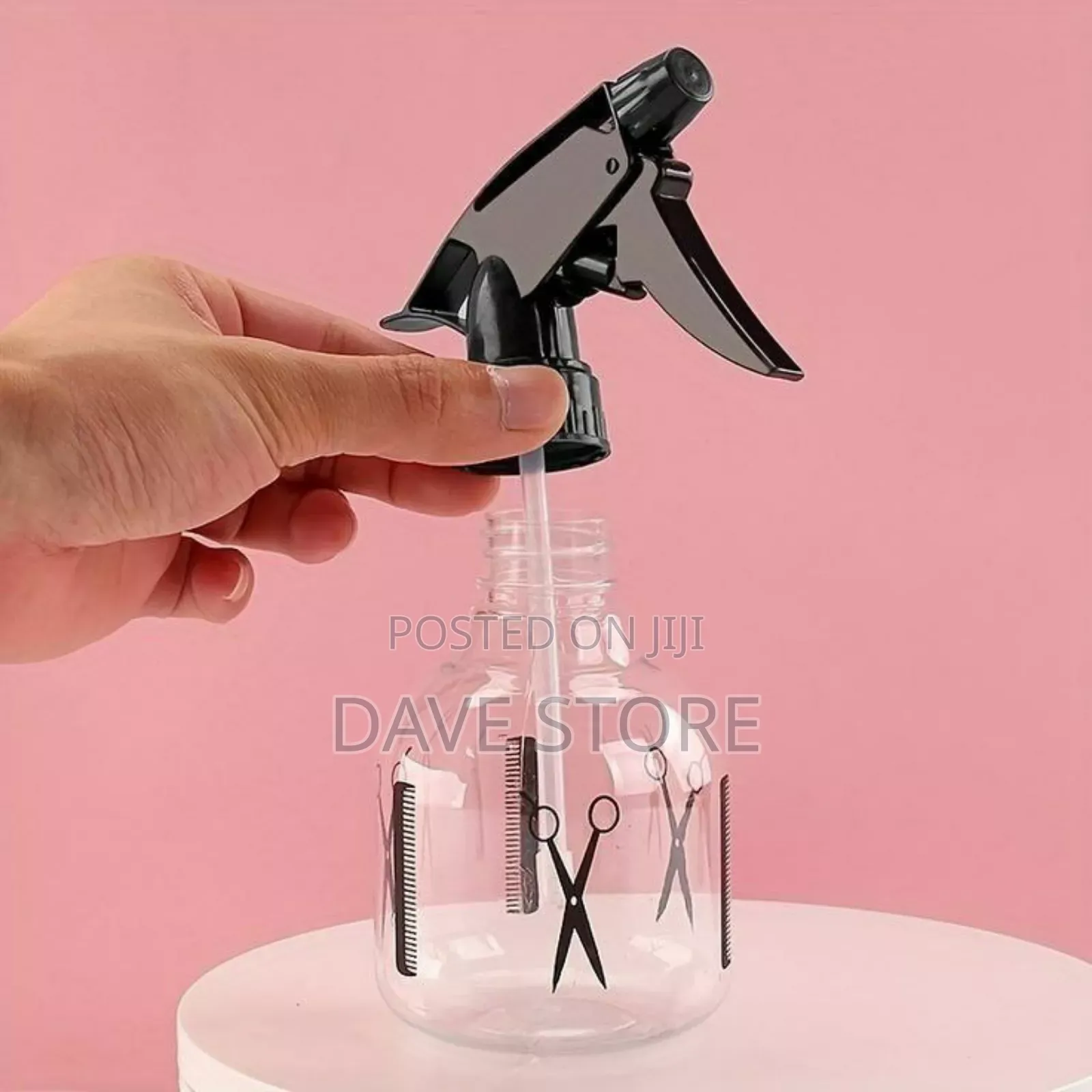 Plastic Hairdressing Spray Bottle