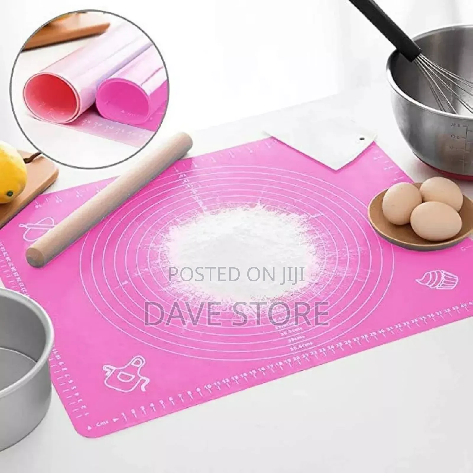 Reusable Non-Stick Silicon Baking Mat / Dough Mat