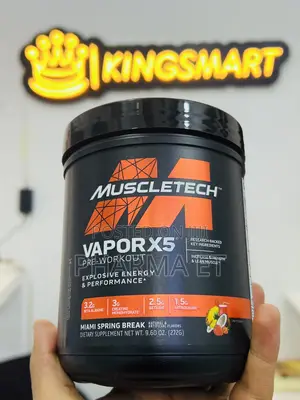 Gold 60 Serving the Curse Creatine 100 Serving Vaporx5 Pre Workout