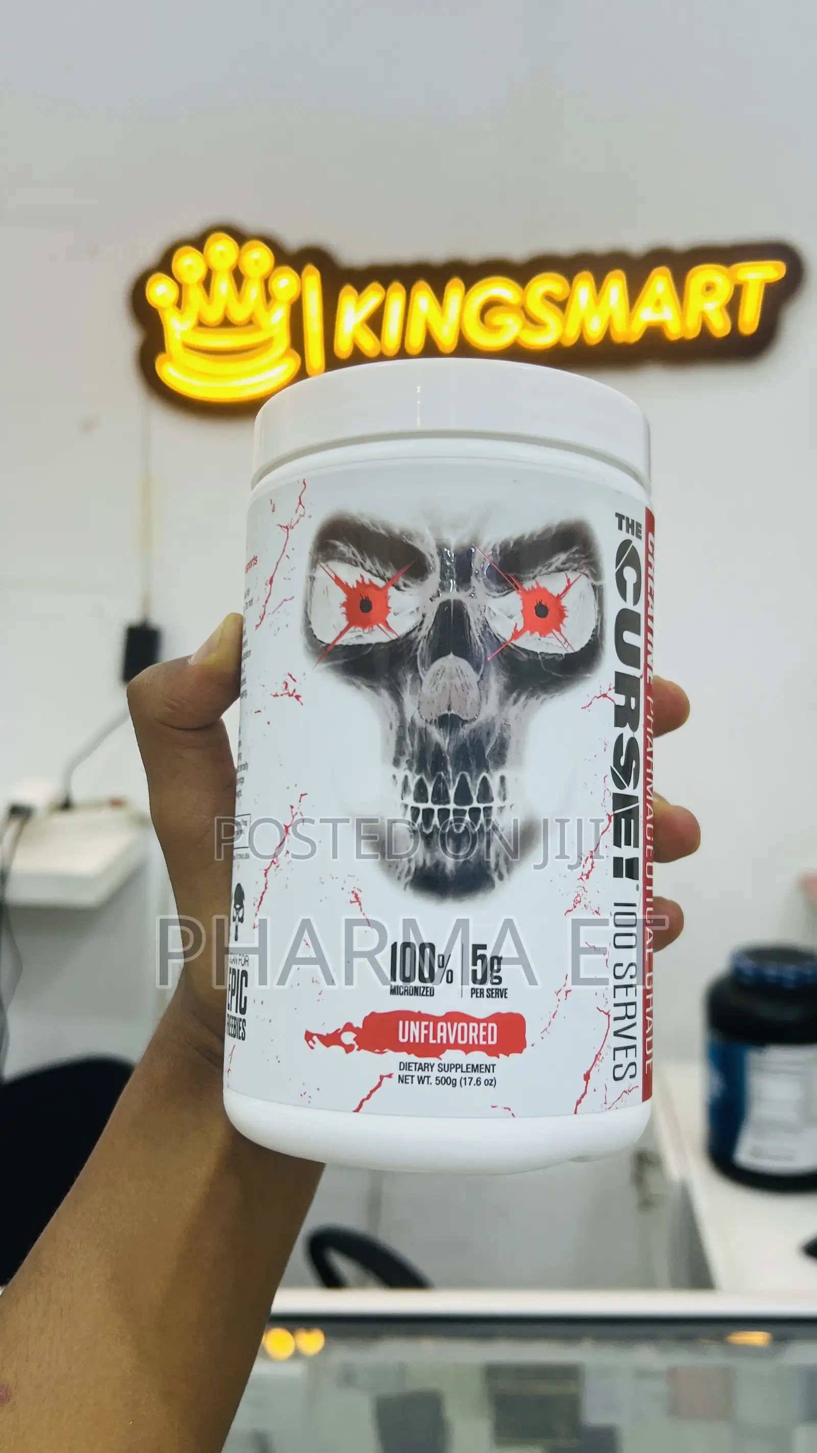 Gold 60 Serving the Curse Creatine 100 Serving Vaporx5 Pre Workout