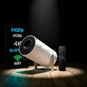 Photo - Smart Wifi Projector For Movies, Gaming Business