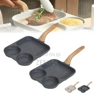 3-in-1 Omelette Egg Pan ●Perfect For Breakfast ● Fast Cooking