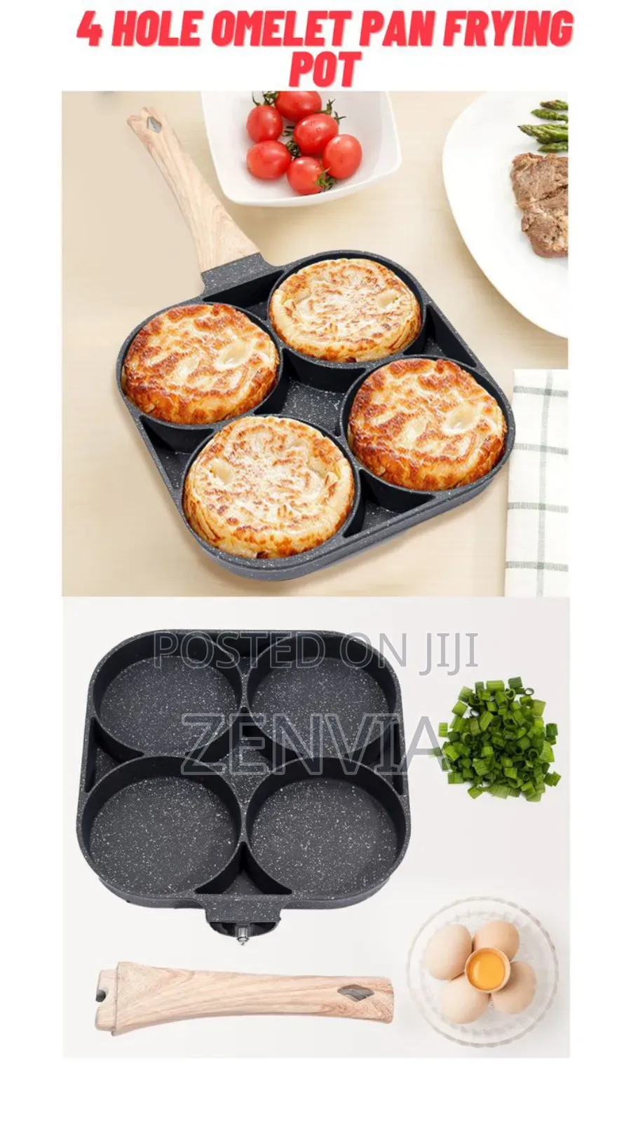 4-in-1 Omelette Egg Pan