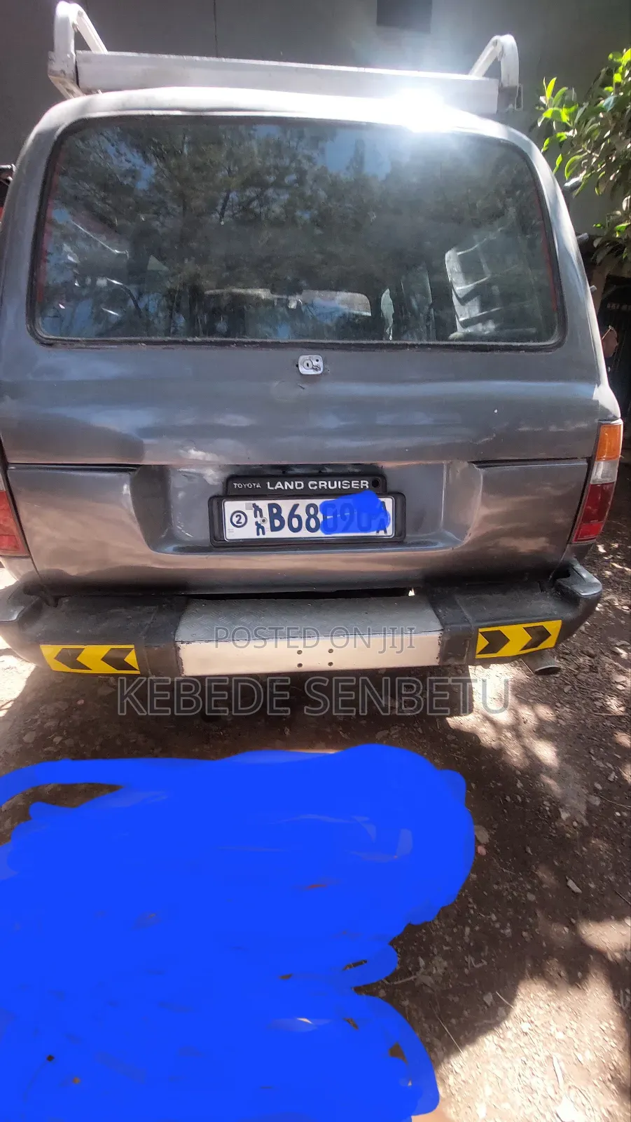 Toyota Land Cruiser HDJ 100 1998 Gray