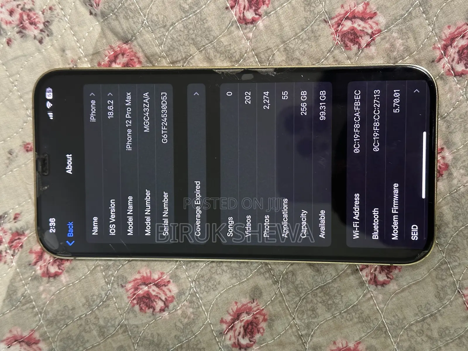 Apple iPhone 12 Pro Max 256 GB White