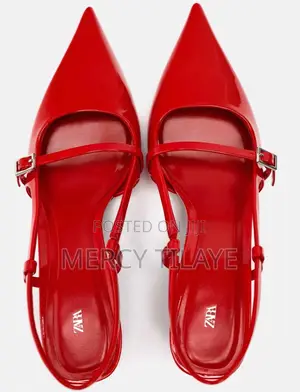 Photo - Red Zara Kitten Heels