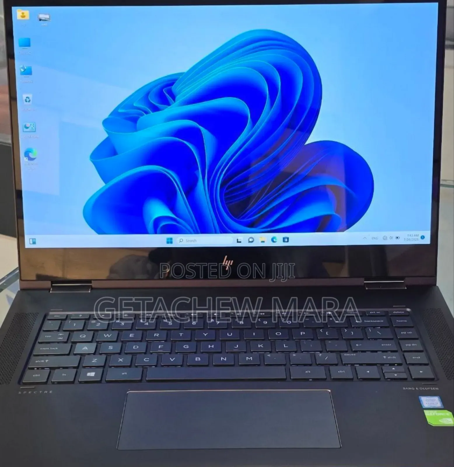 New Laptop HP Spectre X360 16GB Intel Core I7 SSD 512GB