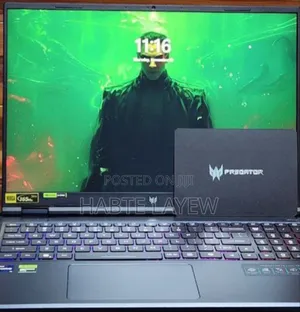 New Laptop Acer Predator Helios Neo 16 16GB Intel Core I7 SSD 1T