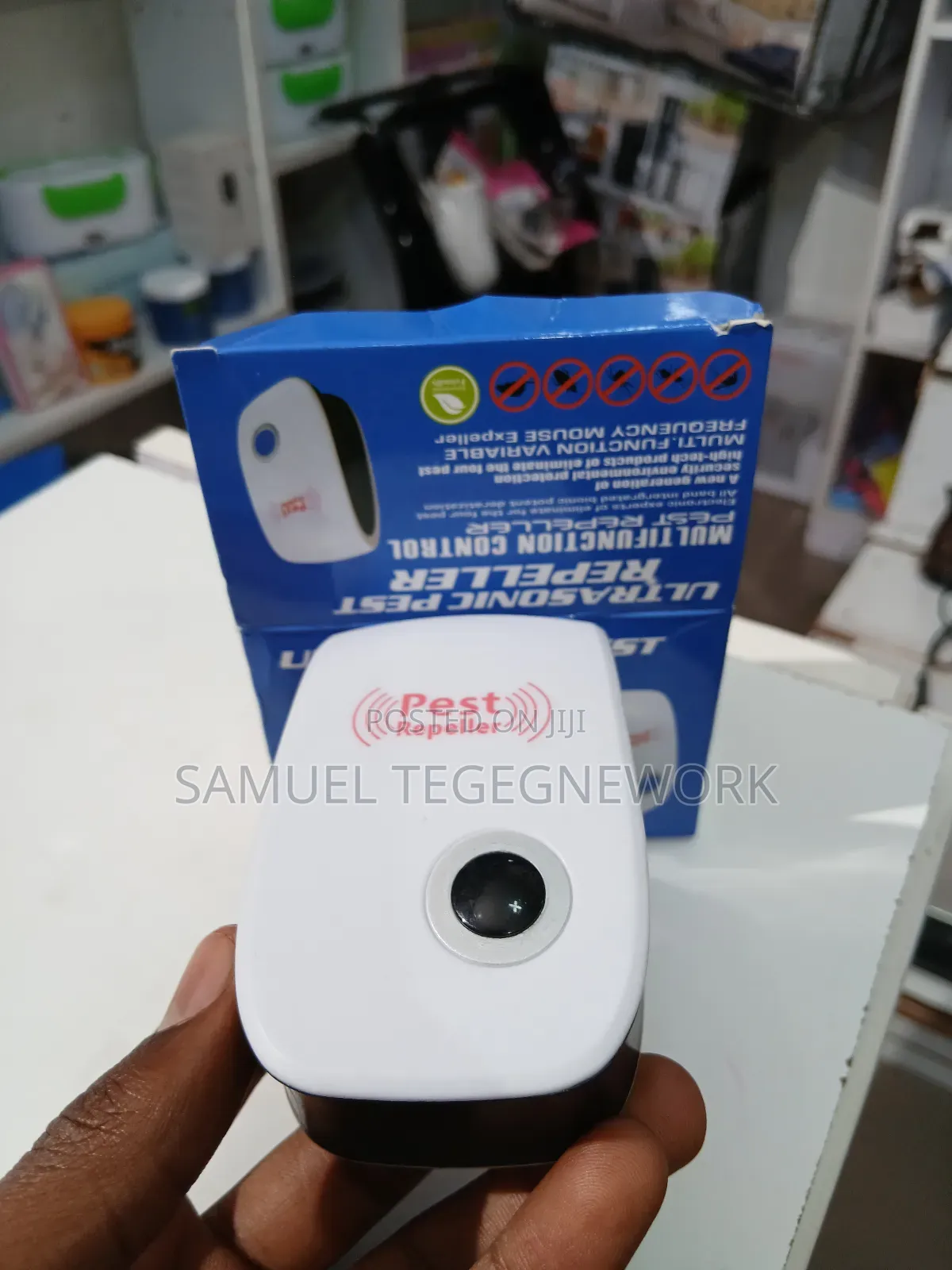 Ultrasonic Pest የአይጥና የበረሮ ማጥፊያ
