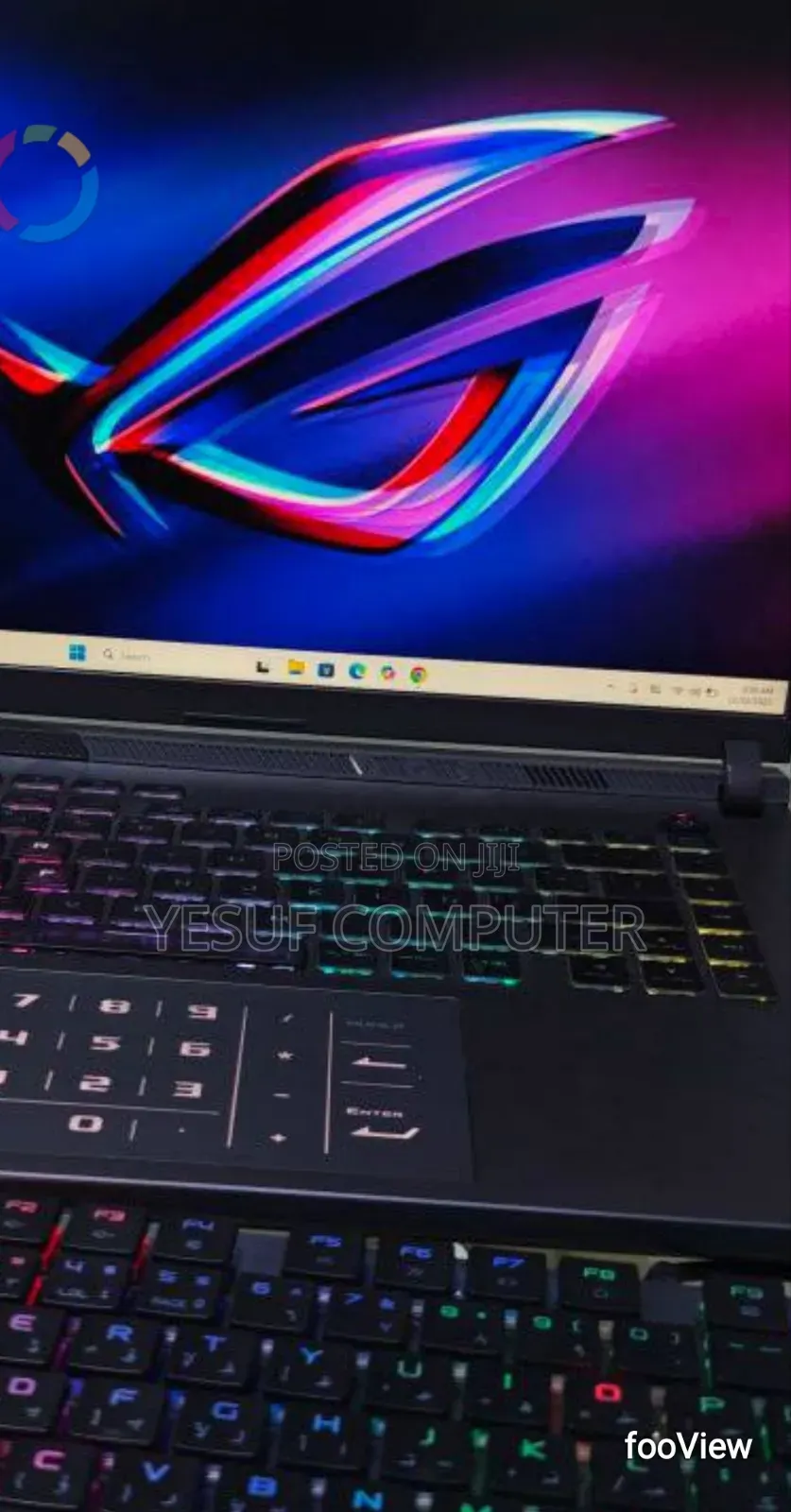 New Laptop Asus ROG Strix G16 G614 16GB Intel Core I9 SSD 1T