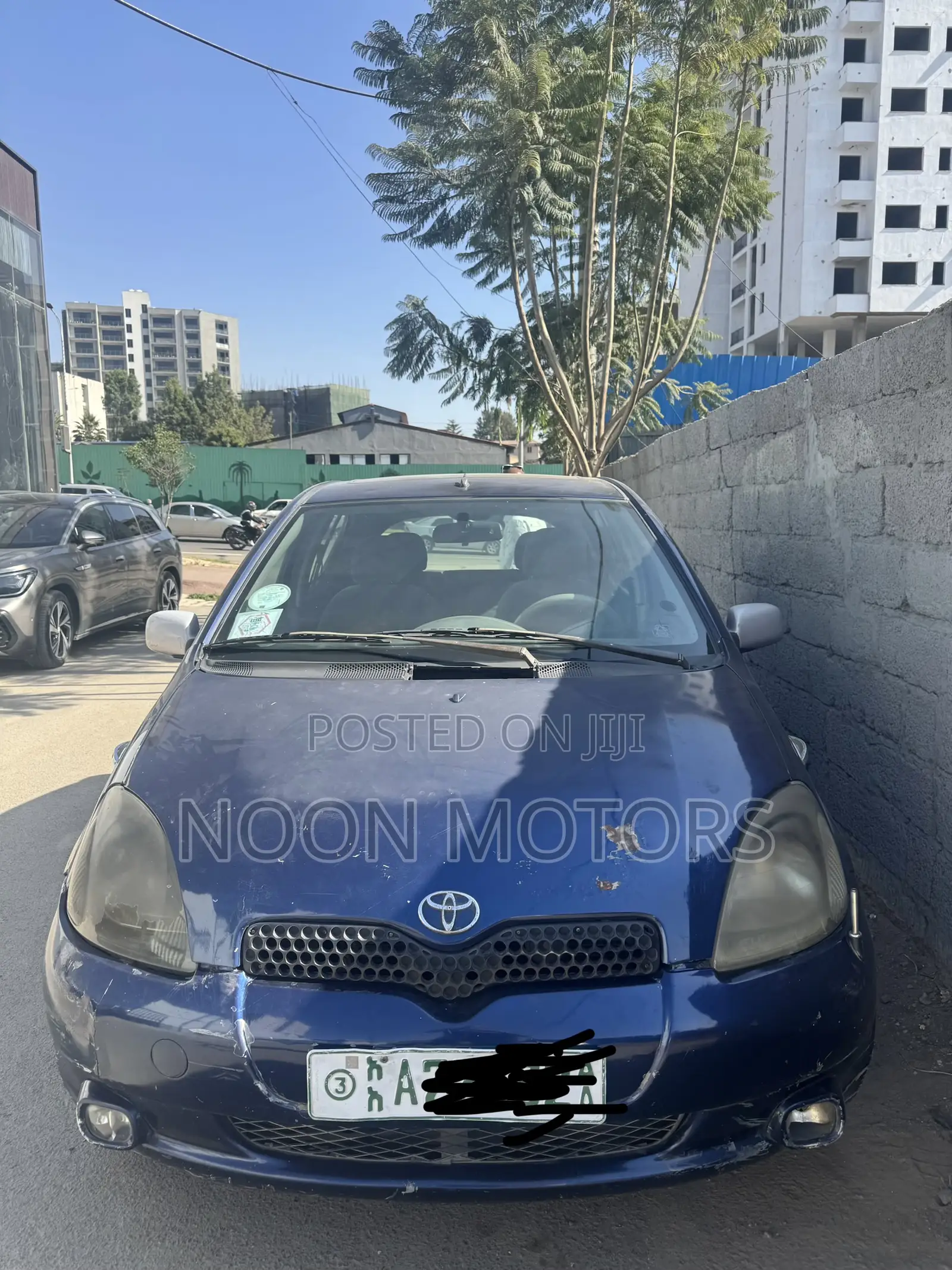 Toyota Yaris 1.4 2002 Blue